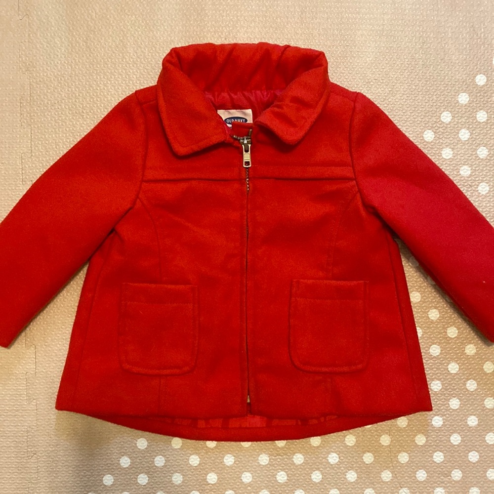 Red Old Navy Coat
